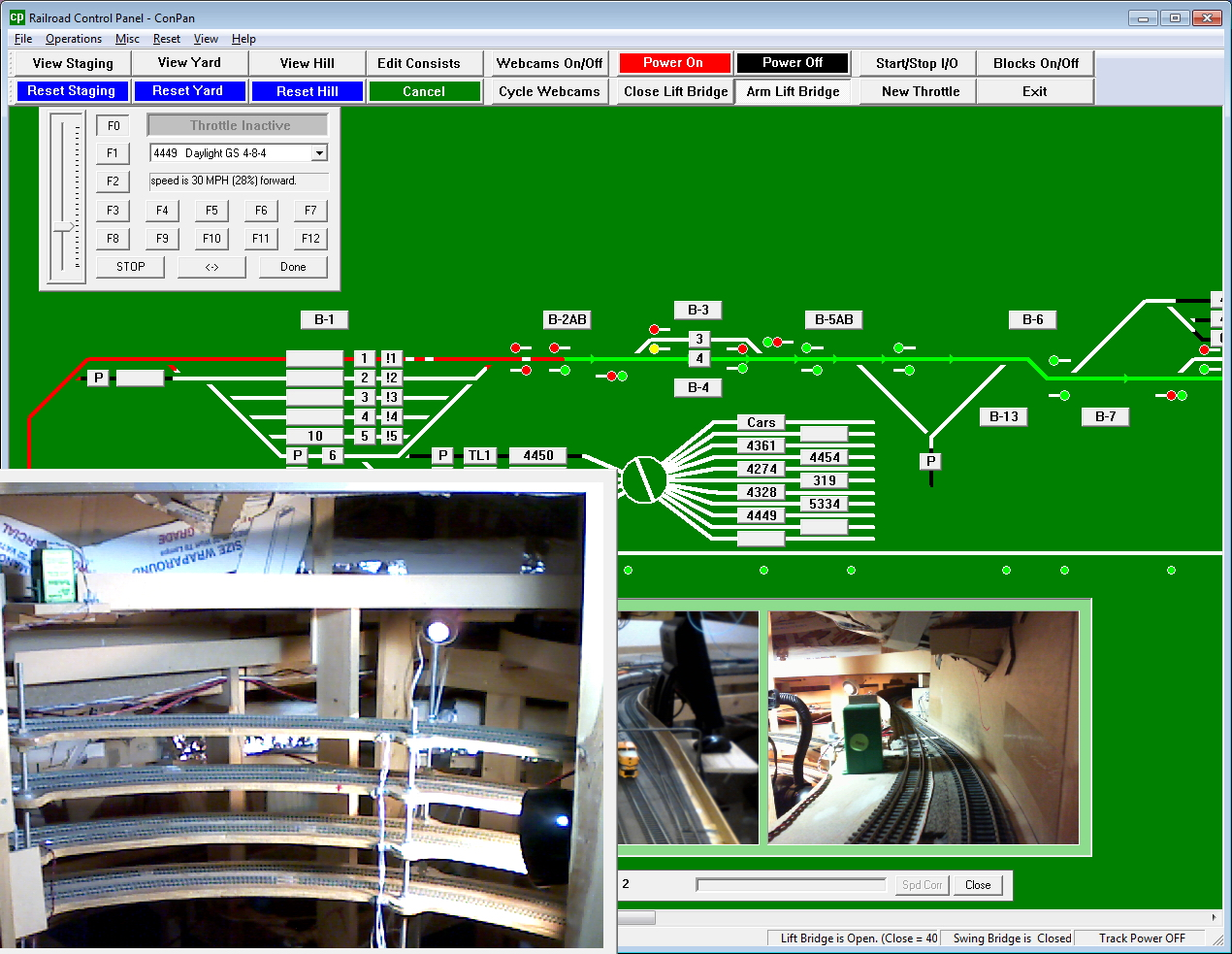 Model Railroad WebCam